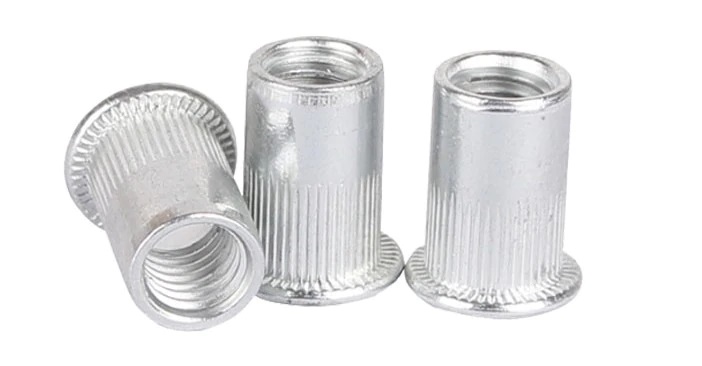Blindnit / Popnuts / nitmutter för Skärmbreddare / Overfenders - M6 Aluminium