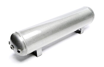 Lufttank 19 Liter - Kolfiber/Silver