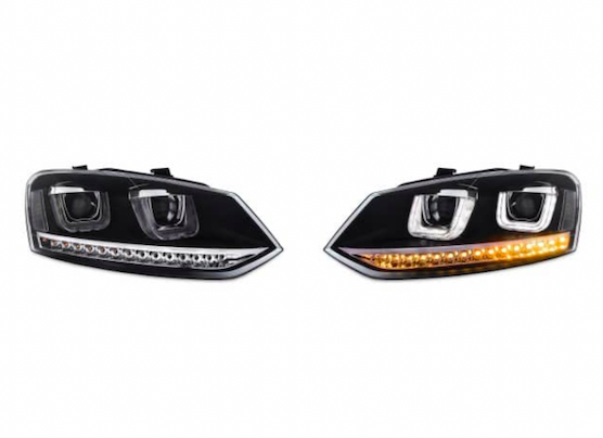 VW POLO 6R 09-14 DRL Desing Framlykta - 5