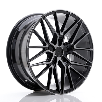 Japan Racing JR38 20x9 ET20-45 Custom Black Brushed w/Tinted Face