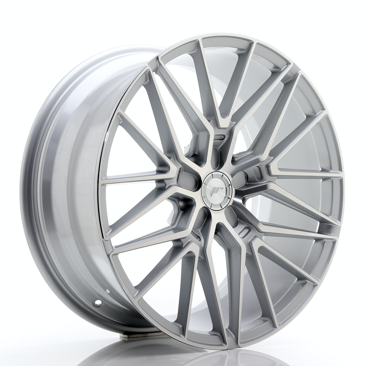 Japan Racing JR38 20x9 ET20-45 Custom Silver Machined Face