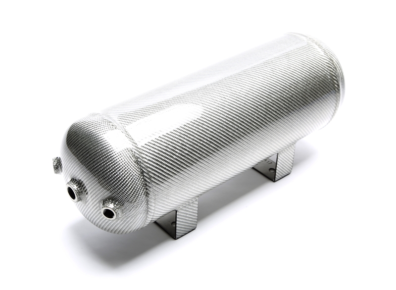 Lufttank 11,5 Liter - Kolfiber/Silver - 2