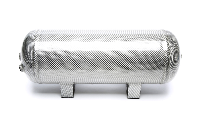 Lufttank 11,5 Liter - Kolfiber/Silver