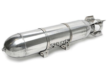Lufttank 19 Liter - Aluminium Military Look