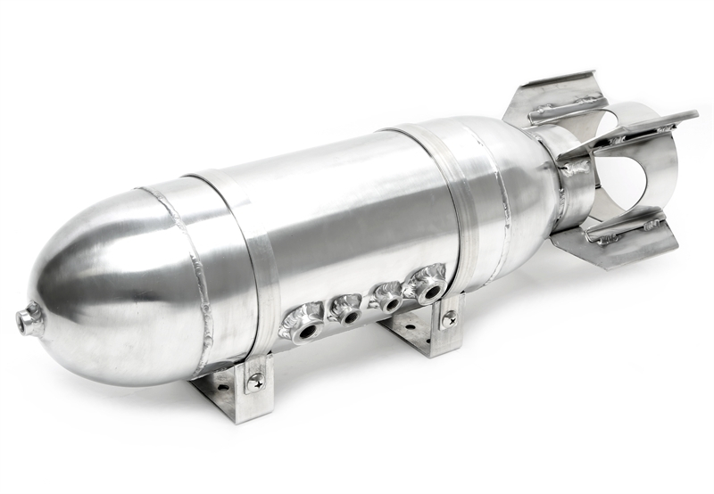 Lufttank 11,5 Liter - Aluminium Military Look - 2