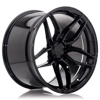 Concaver CVR3 19x8 ET25-40 BLANK Platinum Black