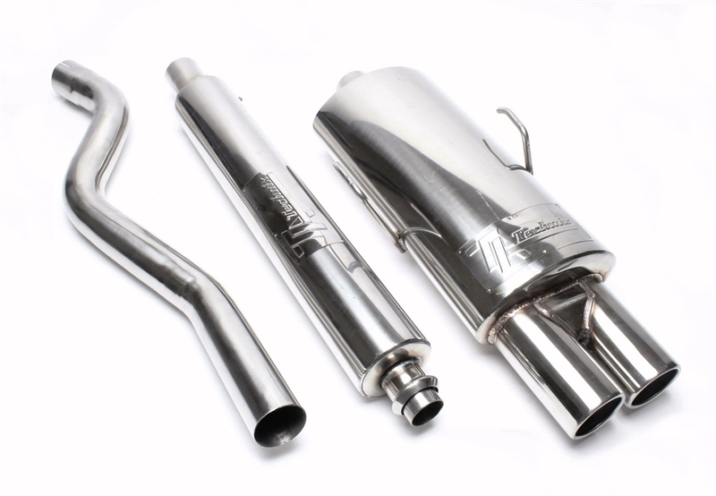 TA Technix avgassystem Peugeot 106 I/II – 2×76 mm runda + inrullad kant