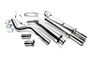 TA Technix avgassystem Opel Astra F/Kadett E – 2×76 mm runda + inrullad kant