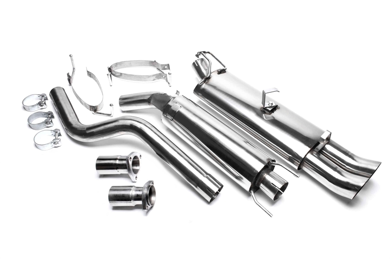 TA Technix avgassystem Opel Astra F/Kadett E – 2×76 mm DTM