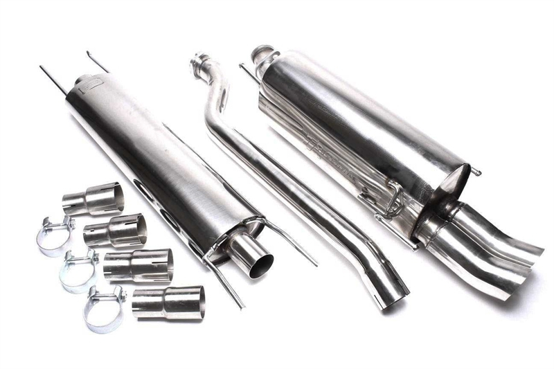 TA Technix avgassystem Opel Astra G halvkombi – 2×76 mm DTM