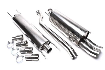 TA Technix avgassystem Opel Astra G halvkombi – 2×76 mm DTM