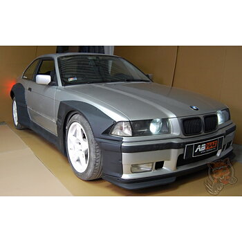 BMW E36 Coupe - Frontläpp WIDEBODY V2