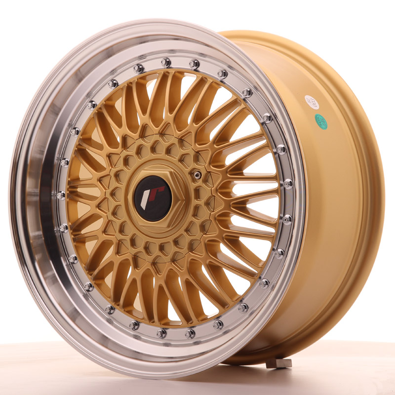 Japan Racing JR9 17x7,5 ET35 5x100/114,3 Gold w/Machined Lip