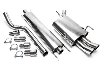 TA Technix avgassystem Opel Corsa C – 2×76 mm DTM