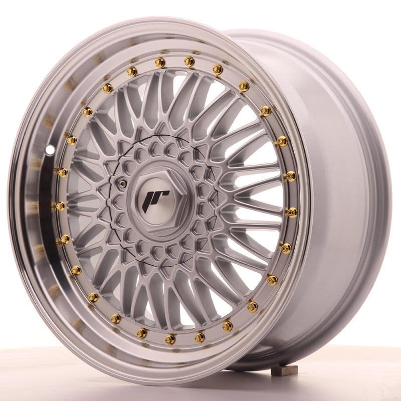 Japan Racing JR9 17x7,5 ET20 Custom Silver w/Machined Lip