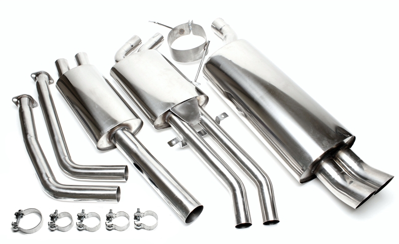 TA Technix avgassystem BMW E46 320i/323i/328i – 2×76 mm DTM
