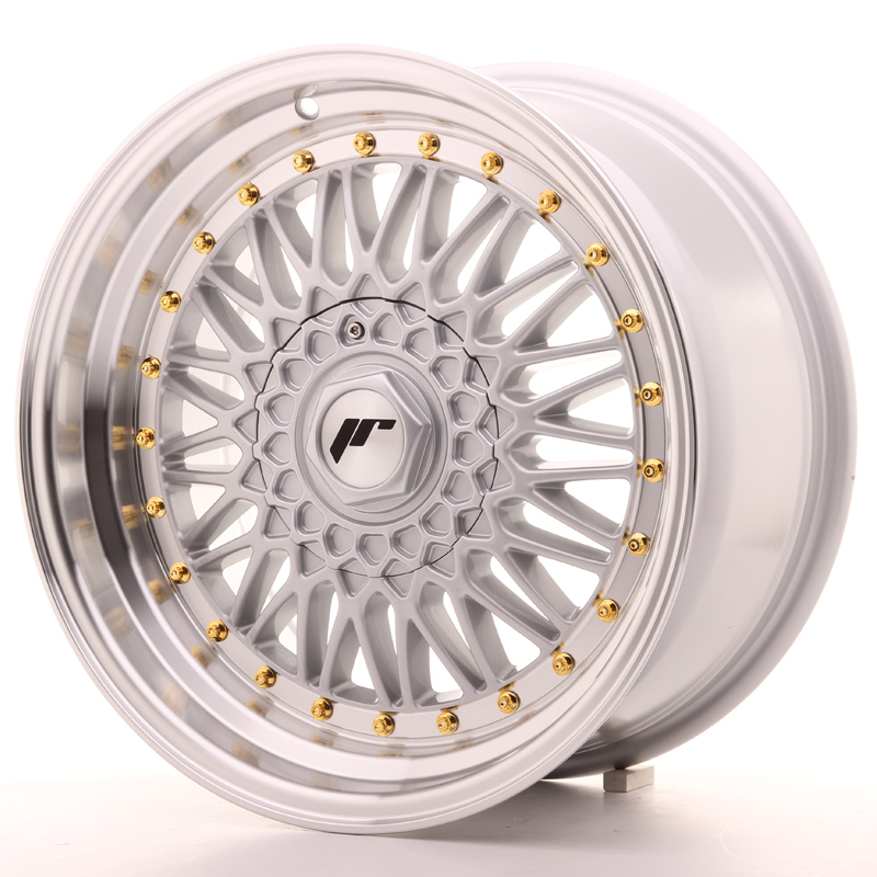Japan Racing JR9 17x8,5 ET20-35 Silver w/Machined Lip