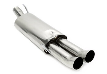 TA Technix bakre ljuddämpare VW Golf III/Cabriolet – 2x76 mm DTM