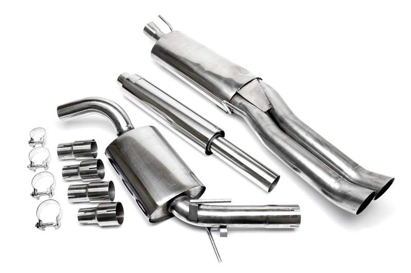 TA Technix avgassystem VW Golf III Variant/Vento – 2×76 mm DTM