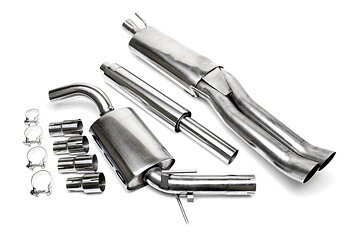 TA Technix avgassystem VW Golf III Variant/Vento – 2×76 mm DTM