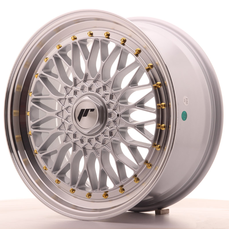 Japan Racing JR9 19x8,5 ET35 Custom Silver w/Machined Lip
