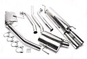 TA Technix avgassystem Opel Omega B Caravan V6 – 2×76 mm runda + inrullad kant