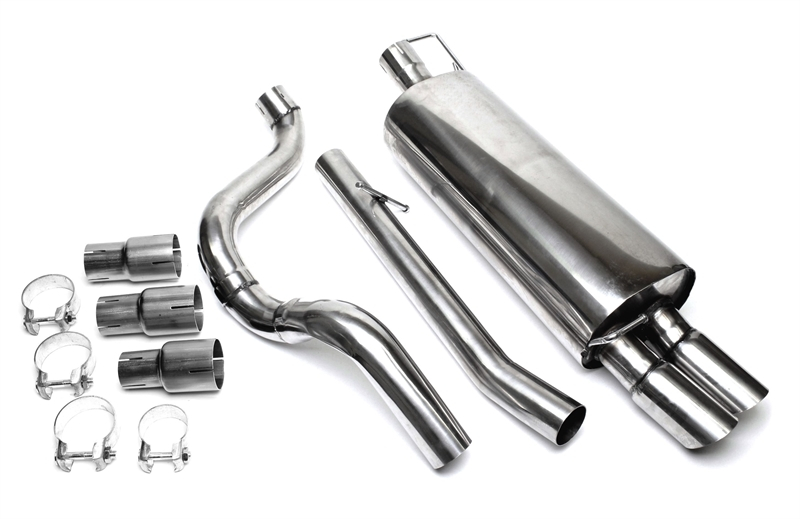 TA Technix racingavgassystem Audi A3/Seat Leon/VW Golf IV racing – 2×76 mm rak kant