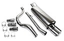 TA Technix racingavgassystem Audi A3/Seat Leon/VW Golf IV racing – 2×76 mm rak kant