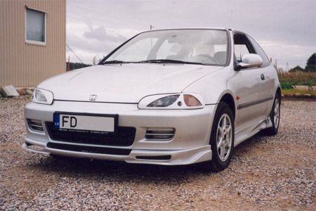Frontspoiler Add-on - Honda Civic 92-95