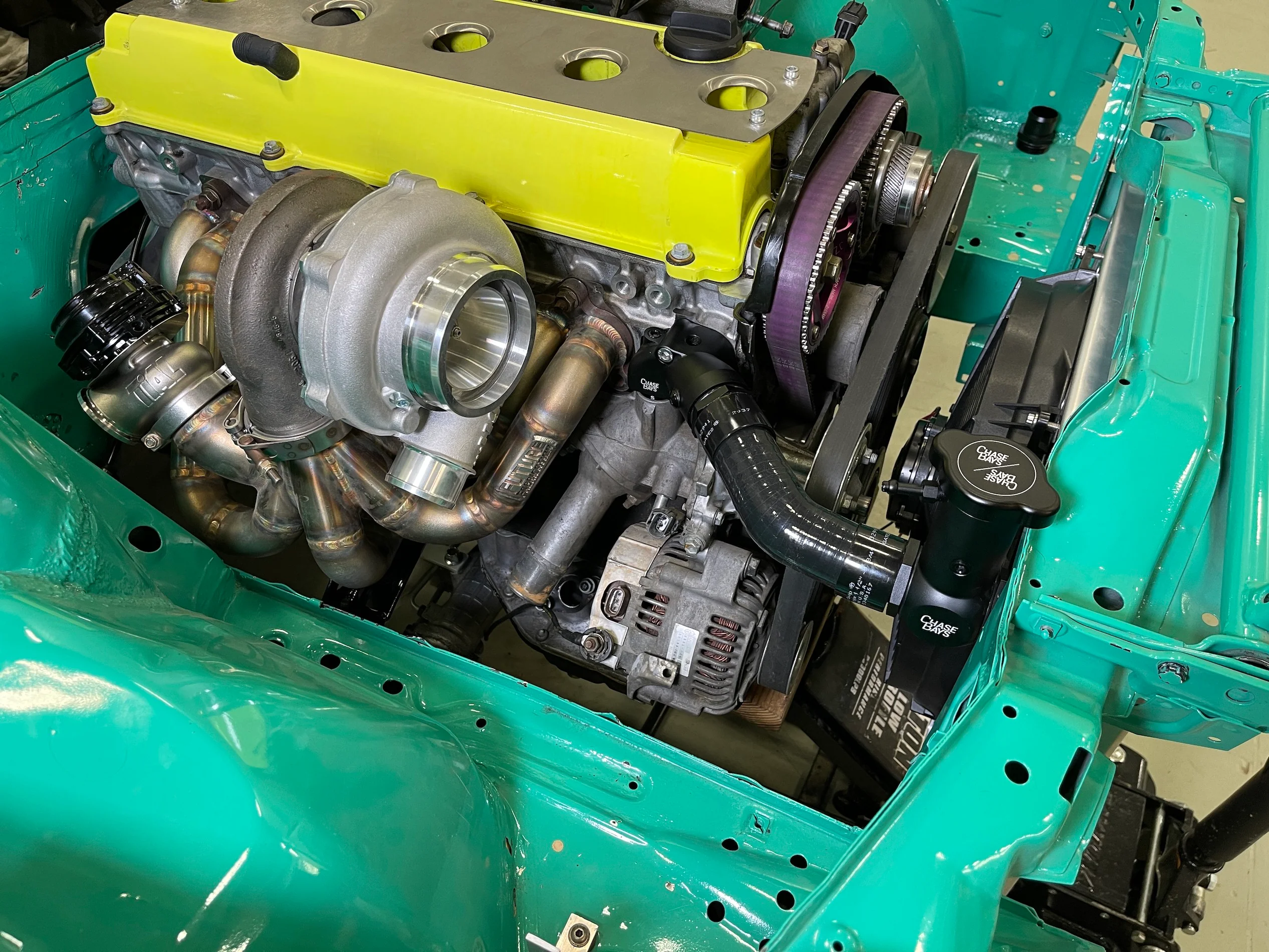 Chase Bays - Kompakt övre vattenhals 1JZ & 1.5JZ & 2JZ-GTE - 5