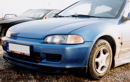 Frontspoiler Add-on - Honda Civic 92-95