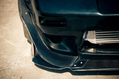 Nissan S13 - Frontläpp Rock II Kolfiber/Glasfiber - 3
