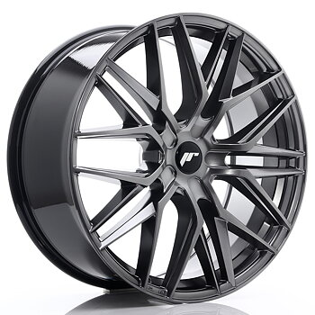 JR Wheels JR28 22x9 ET30-45 5H BLANK Hyper Black