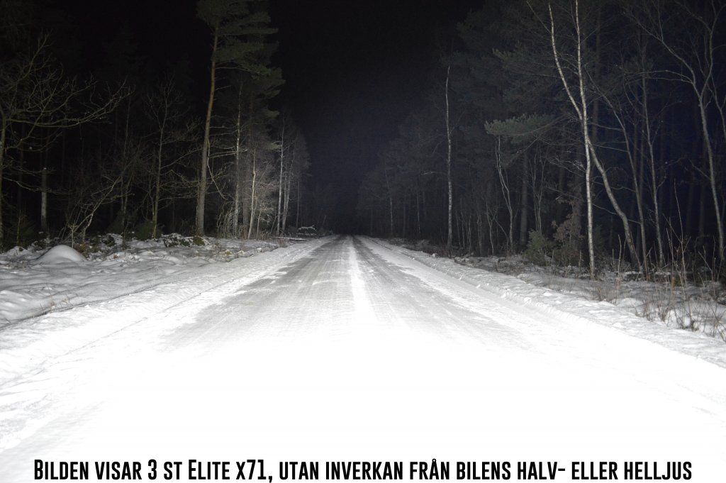 LED-extraljus Elite X71 - 170 mm, 70 W, 11000 lm, 9-32V - 4