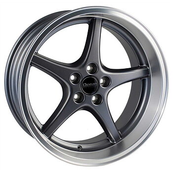 Ocean Wheels - MK18 18x8,5 ET6 Hjulpaket - Antracit