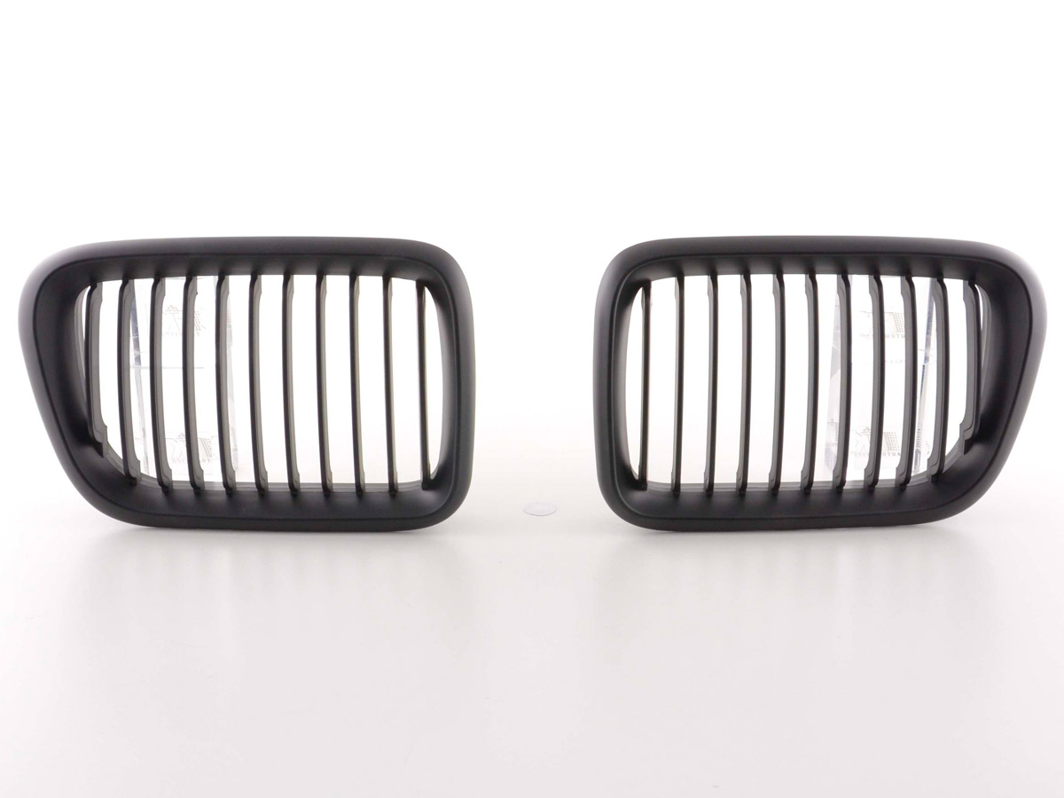 Grill/Njurar Matt Svart BMW E36 96-99