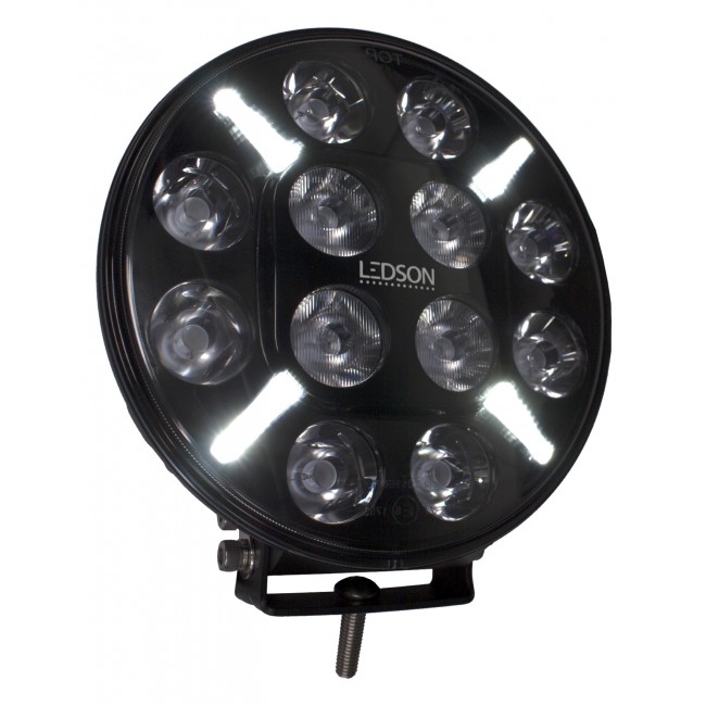 LED Extraljus 7 tum - 60 W, 9-36 V - 4