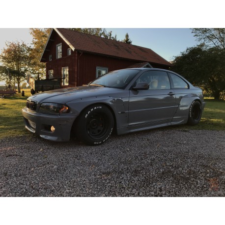 BMW E46 - Skärmar/overfenders Pandem-Style - 4
