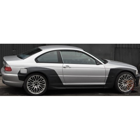 BMW E46 - Sidokjolar Pandem-Style - 2