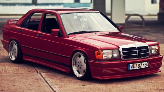 Frontspoiler Zender Add-on - Mercedes W201
