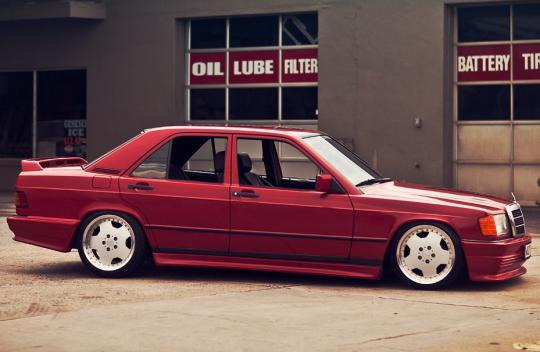 Sidokjolar Zender - Mercedes W201