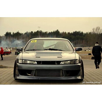 Nissan S14a - Stötfångare fram BN +25mm