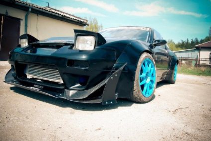 Nissan S13  - Skärmar Fram/Bak +50mm Rock II - 4