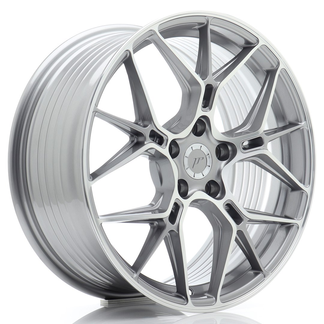 JR Wheels JR51 18x8 ET45 5x112 Titanium Machined Face