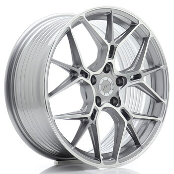 JR Wheels JR51 18x8 ET45 5x112 Titanium Machined Face
