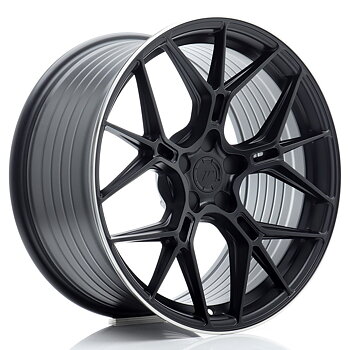 JR Wheels JR51 19x9,5 ET20-45 5H BLANK Satin Black w/ Machined Lip