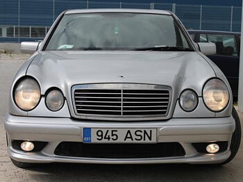 Frontspoiler W211 AMG style - Mercedes W210 E