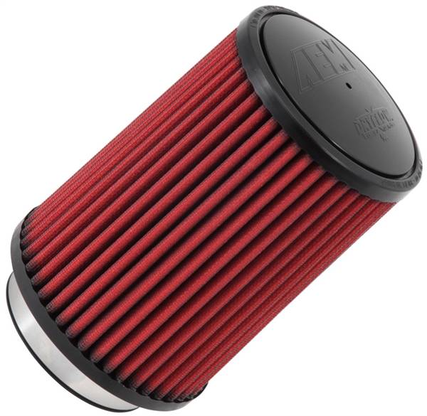AEM Performance Dryflow 3,5" RÖD lång