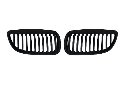 BMW E92/E93 Grill M-Optik Matt svart