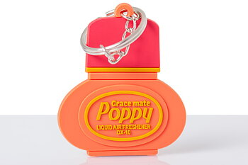 Poppy nyckelring Jordgubb